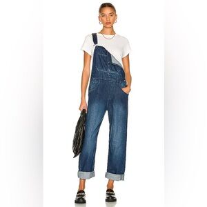 We The Free Ziggy Denim Overall in Inky Indigo